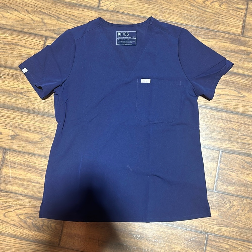 FIGS Technical Caterina scrub top - Navy Blue
